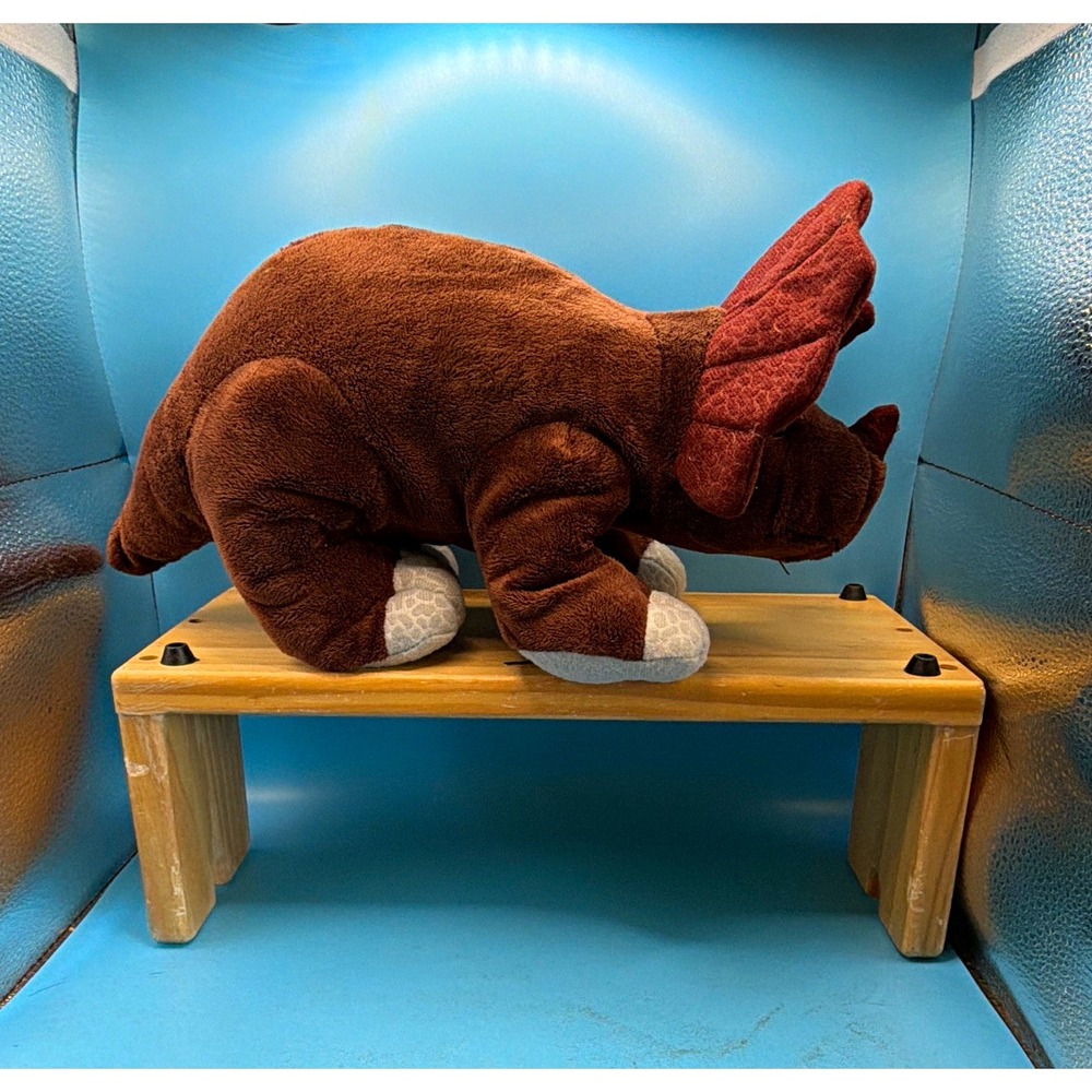 Kohl's Cares for Kids Brown Triceratops Dinosaur Plush Stuffed Animal Toy